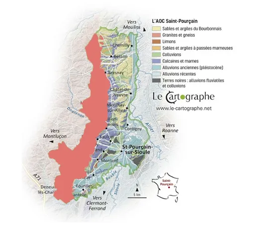 Terroir de la cuvée l’Amphoirée 2023 et Pet’Nat’