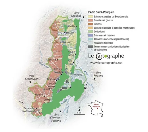 Terroir de la cuvée Rosé de Noirs, cuvée T et l’Amphoirée 2024